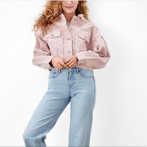 AE Tomgirl Cropped Corduroy Jacket